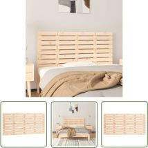 Maison Chic - The Living Store Tête de lit murale 146x3x63 cm Bois massif de pin - Tête De Lit Murale - Tête De Lit Bois - Tête De Lit Design