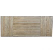 Box Furniture - Tête de lit en bois massif de pin. Modèle 3PP. 150X60x1,8cm.