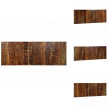 Tête de lit multicolore 140 cm bois massif récupération - Tête De Lit - Têtes De Lit - Panneau De Tête De Lit - Tête De Lit En Bois