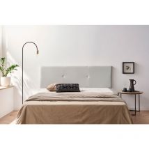 Moonia - Tête de Lit Tapisée alma Simili cuir 145x50x5 cm