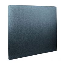 Sommeil De Plomb - Tete de lit Tapissée Bouclette Bleue l 200 cm - Ep 10 cm rembourré