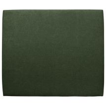 Sommeil De Plomb - Tete de lit Tapissée Tissu Vert l 135 cm - Ep 10 cm rembourré