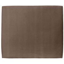 Sommeil De Plomb - Tete de lit Tapissée Velours Taupe l 150 cm - Ep 10 cm rembourré