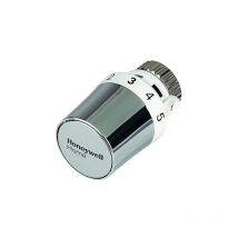 Tête de radiateur thermostatique Honeywell home THERA-5, raccord M30 x 1,5, de couleur blanche/chromée T5029