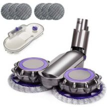 TêTe de Sol éLectrique pour Dyson V6 Animal V6 Fluffy DC58 DC59 DC61 DC62 DC74 PièCes D'Aspirateur TêTe de Vadrouille à Sec Humide