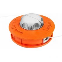 Tete Debroussailleuse Universelle, Tête de tondeuse à gazon universelle en aluminium Twister concave-convexe pour ligne d'alimentation adaptée à la