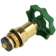 Tête pour soupape à passage direct 3/4' avec broche non montante