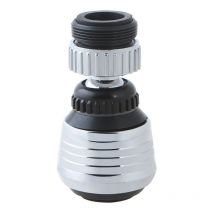 Ensoleille - Tête rotative à 360 degrés économie d'eau robinet buse filtre robinet buse filtre à eau adaptateur purificateur baignoire aérateur