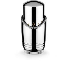 Tête thermostatique pour radiateurs couleur chrome M30 x 1,5 universelle APM 2 tt cc Chromé