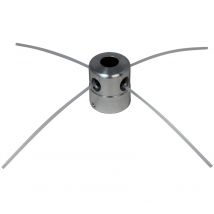 Tête universelle pour débroussailleuse et multifonction 4 en 1