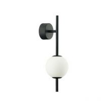 Tetovo LED-Wandleuchte 6W 3000K, Glas, Schwarz