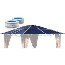 Quick-star - Tetto di ricambio Hardtop Pavilion 3x3,6m incl. set di filtri antipolvere
