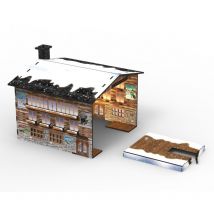 Auvent du téléphérique Sky Lift avec lumières led