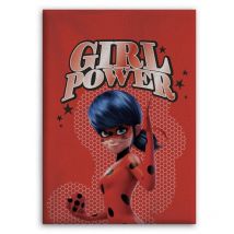 Plaid polaire Miraculous Ladybug -Girl Power- - 100 x 140 cm