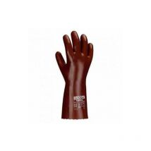 Topline Chemikalienschutzhandschuhe, Kat. 3 aus Polyvinylch 21129 Gr.9 - Texxor