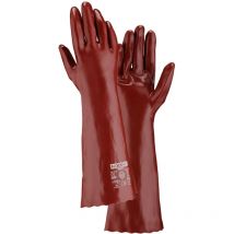 Topline Chemikalienschutzhandschuhe, Kat. 3 aus Polyvinylch 2113 Gr.10 - Texxor