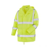 Texxor 4101 Texxor Warnschutz-regenjacke Barrie Gr. Xxl Leuchtgelb Wasserdicht