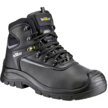 Texxor S3-sicherheitsschnürstiefel Dijon Schwarz, En Iso 20345 6325 Gr. 42