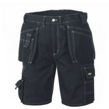 Canvas Arbeits-Shorts bermuda schwarz 54 4341 - Texxor