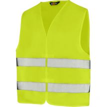 ASATEX Warnweste Doppelringverschluss BW-MG EN 20471 Kl. 2 EinheitsGr. gelb