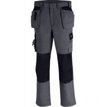 Texxor - Arbeitshose Twill Bundhose Panama Canvas 50 grau 431750
