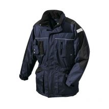 Blouson d'hiver aalborg taille m marine/noir 100 % pes