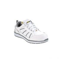 S3-ESD-Sicherheitshalbschuhe avignon weiß/grau 6350 Gr. 39 - Texxor
