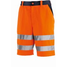 Texxor Warnschutz-shorts Erie Leuchtorange/navy 52 4345