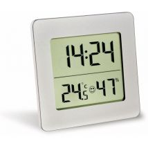 TFA Digitales Thermo-Hygrometer 30.5038.54, silber