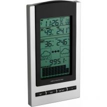 Tfa Dostmann - Estación meteorológica inalámbrica de Gaia con transmisor. Negro plata