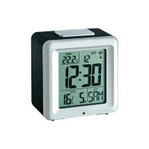 Tfa Sveglia digitale con termometro, Acrilico, Multicolore