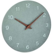 Wanduhr – Holz-Optik – Durchmesser 297 mm – geräuscharmes Sweep-Uhrwerk – TFA Dostmann