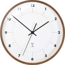 98.1097 Radiocontrollato Orologio da parete 25.5 cm x 5 cm Legno - Tfa Dostmann