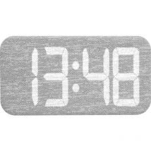 Tfa Dostmann - 60.2042.02 à quartz Réveil blanc, gris Heures de réveil 3 grand écran