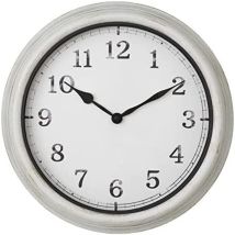 Tfa Dostmann - Montre Outdoor 60.3067.02 À Quartz 380 Mm X 63 Mm Blanc Protégé Contre Les Projections D'Eau, Grand Écran D210142