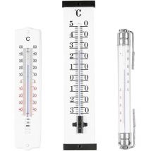 Innen/Außenthermometer Alumium