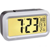 Tfa Dostmann - 60.2553.01 Radiocontrollato Sveglia Nero, Argento Tempi Di Allarme 1