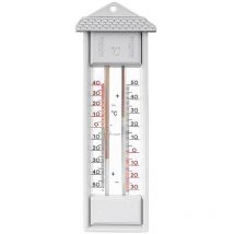 Max-Min-Thermometer 23cm grau