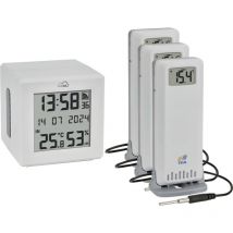 Tfa Dostmann - TFA.me Starter Set wlan Gateway ID-01 mit 3 Sendern ID-A3 Funk-Thermometer digital Weiß