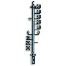 Innen/Außenthermometer Metall rostfrei 42cm