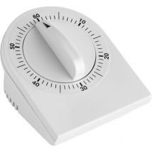 Timer da cucina analogico, 38.1020, timer per uova, 0-60 min, carica meccanica, adatto per cucina/sport/lavori domestici, bianco - Tfa Dostmann