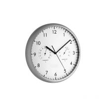 TFA-Dostmann 98.1072 reloj de mesa o pared Reloj de cuarzo Alrededor Plata