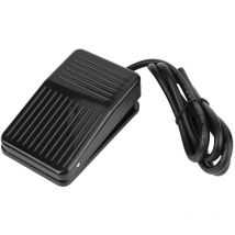 Qiyao - TFS-01 Steuerschalter, Elektrische Ausrüstung Schwarzer rutschfester Momentanregler Fußpedal-Schaltnetzteil 250 v ac 10 a (1 m)