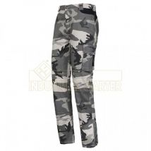 Tg Xxxl - Pantalone Da Lavoro In Cotone 100% Mimetico Multitasche Tecnico Da Lavoro Militare