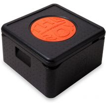 The Box Thermobox Pizza Mittel, Volumen: 41 X 41 X 24 Cm (21 Liter), Nutzhöhe 17,5 Cm - 5 Stück