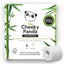 The Cheeky Panda - 100% Bamboo Toilet Tissue 9 Pack - CYA2