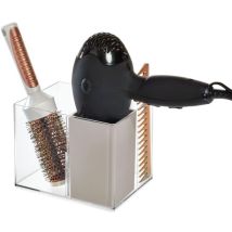The Home Edit, Organizzatore Per Capelli Con 3 Scomparti, In Silicone E Plastica Riciclata - Idesign