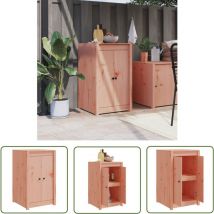The Living Store - Armoire de cuisine d'extérieur bois massif douglas - Meuble De Cuisine Extérieur - Armoire De Cuisine Extérieure - Cuisine D'été