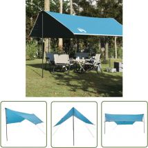 Bâche de camping vert 430x380x210 cm imperméable - Tente De Camping - Bâche De Camping - Abri De Camping - Équipement De Camping - Accessoires De