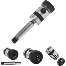 Litzee - The Living Store Bohrfutter B18 mit MT3-Schaft für Innengewinde M3-M16 - Schraubzwingen & -stöcke